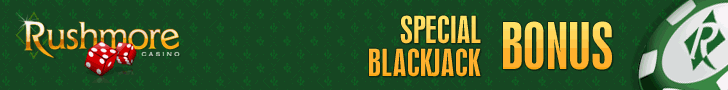 Rushmore Special Blackjack Bonus